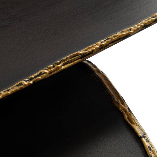 Black Metal Modern Accent Table Set